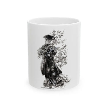 Beauty in Fall - White Coffee Mug 11oz - Go Mug Yourself