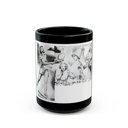Beauty Is More Than Skin Deep, Physical Culture, September 1940 - Black Coffee Mug 15oz - Go Mug Yourself