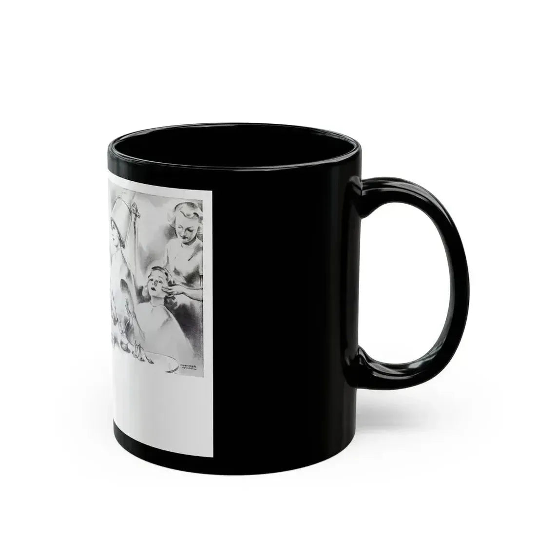 Beauty Is More Than Skin Deep, Physical Culture, September 1940 - Black Coffee Mug - Go Mug Yourself