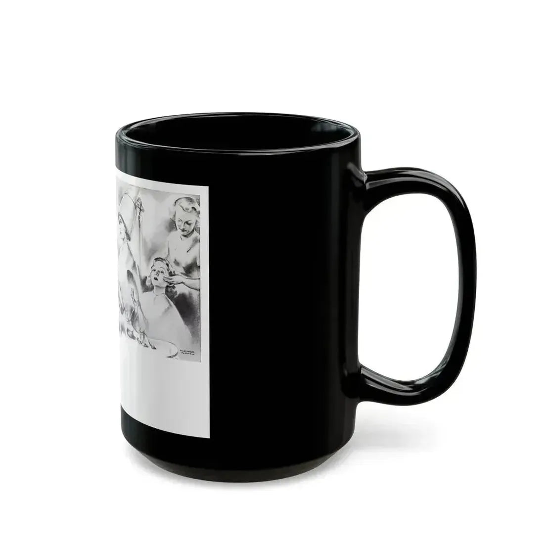 Beauty Is More Than Skin Deep, Physical Culture, September 1940 - Black Coffee Mug - Go Mug Yourself