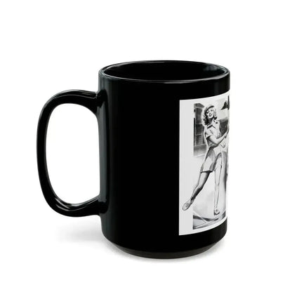 Beauty Is More Than Skin Deep, Physical Culture, September 1940 - Black Coffee Mug - Go Mug Yourself