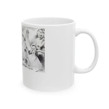 Beauty Is More Than Skin Deep, Physical Culture, September 1940 - White Coffee Mug - Go Mug Yourself