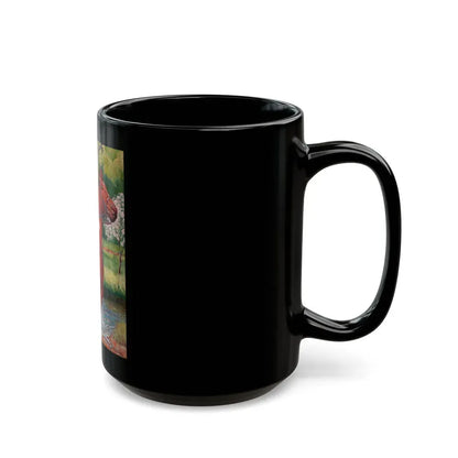 Beauty on a Horse - Black Coffee Mug - Go Mug Yourself