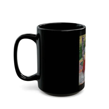Beauty on a Horse - Black Coffee Mug - Go Mug Yourself