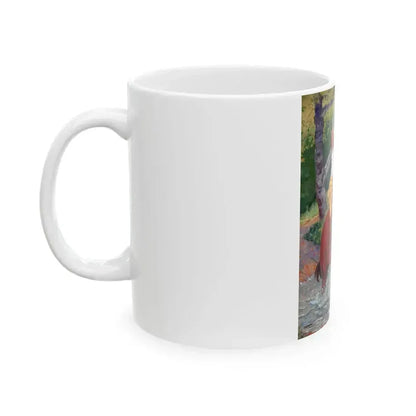 Beauty on a Horse - White Coffee Mug - Go Mug Yourself