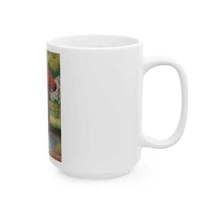 Beauty on a Horse - White Coffee Mug - Go Mug Yourself