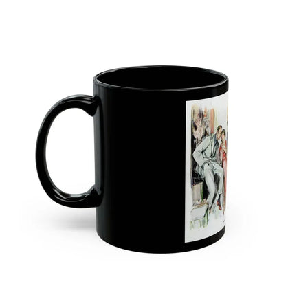 Beauty Parlour Intrigue, 1936 - Black Coffee Mug - Go Mug Yourself