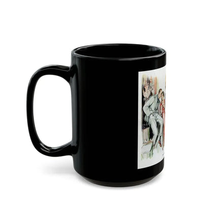 Beauty Parlour Intrigue, 1936 - Black Coffee Mug - Go Mug Yourself