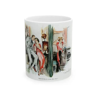 Beauty Parlour Intrigue, 1936 - White Coffee Mug 11oz - Go Mug Yourself