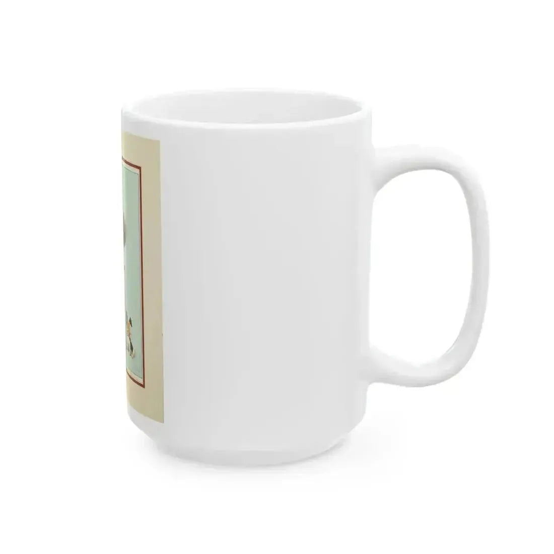 Beauty Salon, Calendar Illustration - White Coffee Mug - Go Mug Yourself