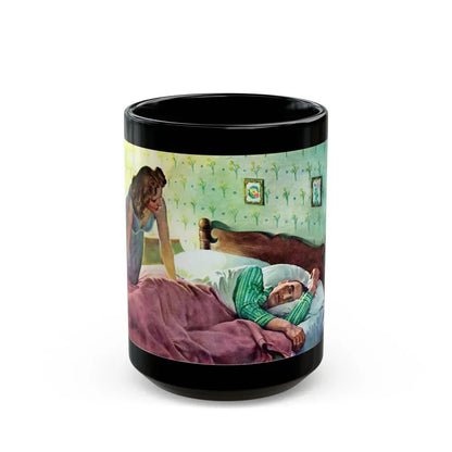 Beautyrest advertisement, 1942 - Black Coffee Mug 15oz - Go Mug Yourself