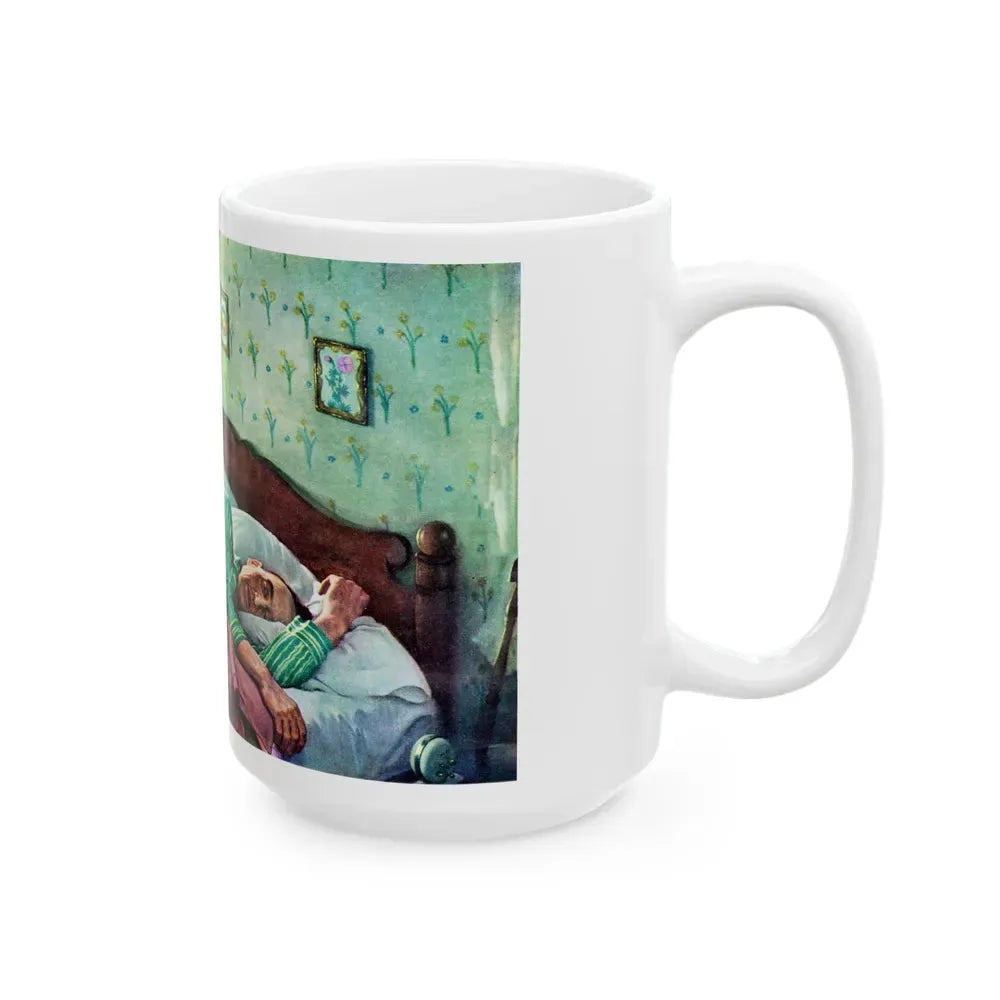 Beautyrest advertisement, 1942 - White Coffee Mug - Go Mug Yourself