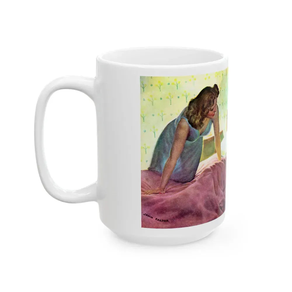Beautyrest advertisement, 1942 - White Coffee Mug - Go Mug Yourself