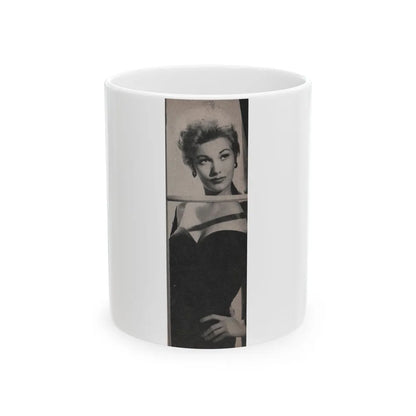 Kim Novak #185 - Scanned Mag. 66 Photos (Vintage Female Icon) White Coffee Mug-11oz-Go Mug Yourself