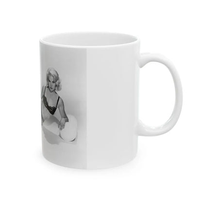 Carroll Baker #23 (Vintage Female Icon) White Coffee Mug-Go Mug Yourself