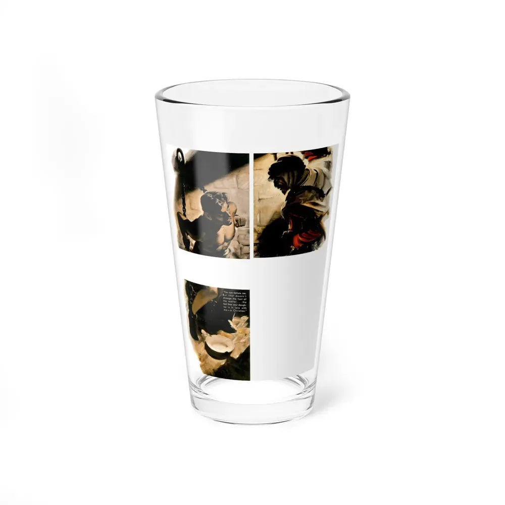 Because He Loved Greatly, Liberty magazine, April 16,1938 (Magazine Illustration) Pint Glass 16oz 16oz - Go Mug Yourself