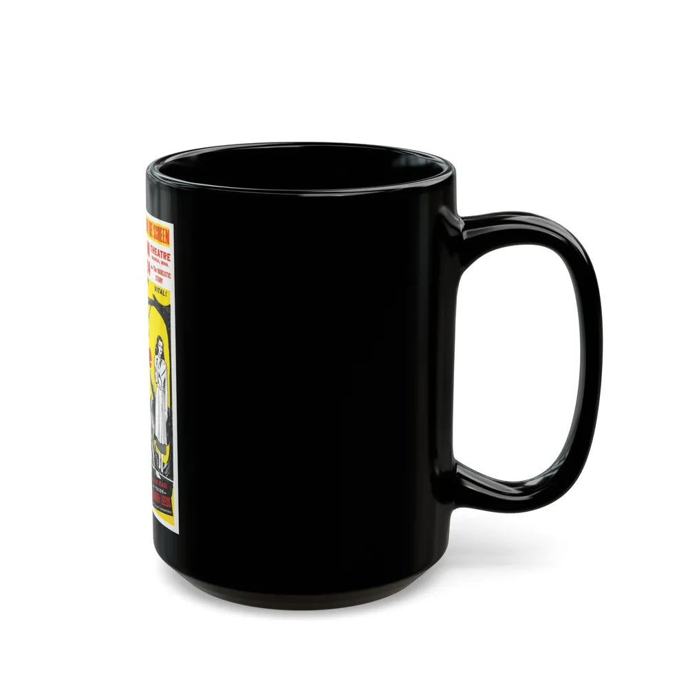 BECAUSE OF EVE 1948 Movie Poster - Black Coffee Mug-Go Mug Yourself