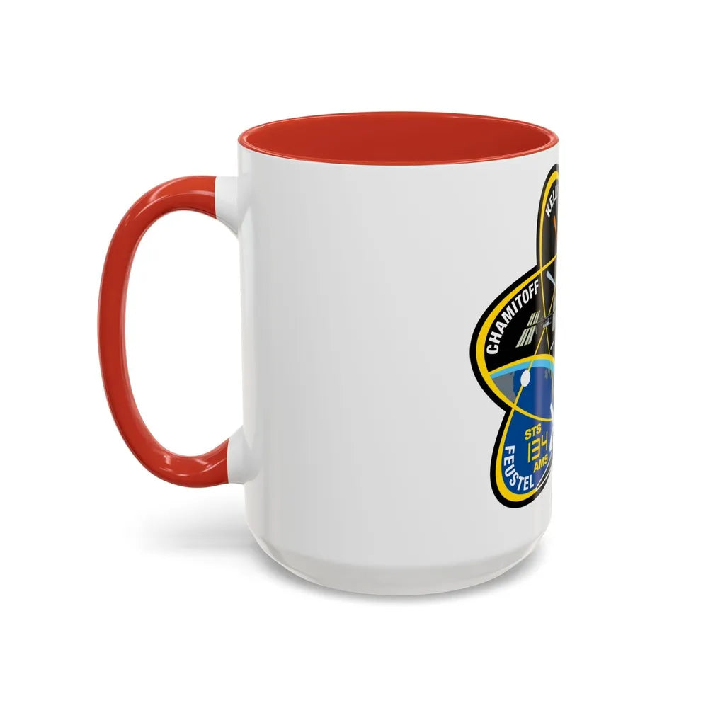 STS 134 (NASA) Accent Coffee Mug-Go Mug Yourself