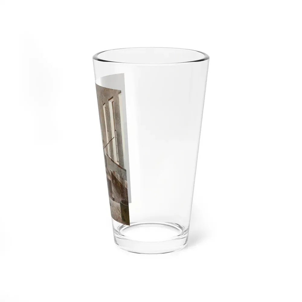 Becky's Eyes Seemed Pay Enough for a Hundred Floggings, The Adventures of Tom Sawyer book illustration, 1966 (Magazine Illustration) Pint Glass 16oz - Go Mug Yourself