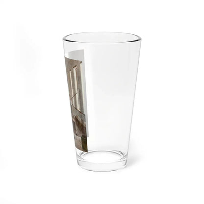 Becky's Eyes Seemed Pay Enough for a Hundred Floggings, The Adventures of Tom Sawyer book illustration, 1966 (Magazine Illustration) Pint Glass 16oz - Go Mug Yourself