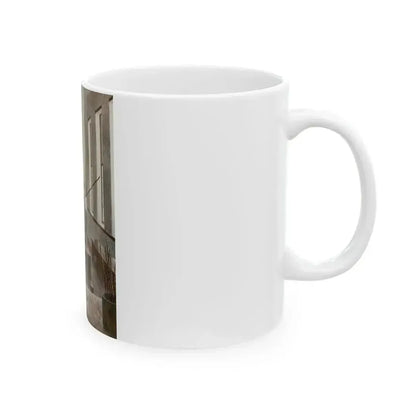 Becky's Eyes Seemed Pay Enough for a Hundred Floggings, The Adventures of Tom Sawyer book illustration, 1966 - White Coffee Mug - Go Mug Yourself