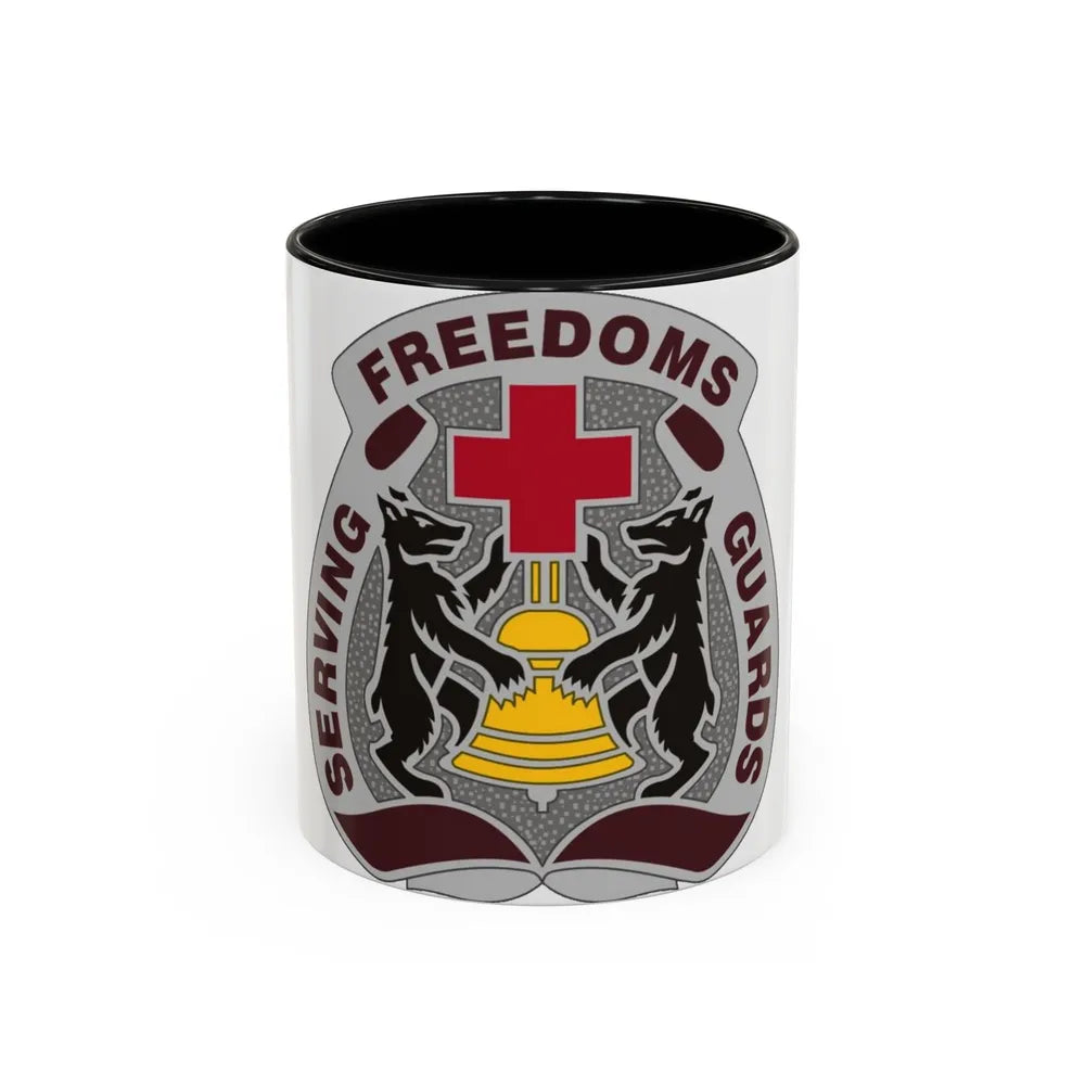 MEDDAC Berlin US (U.S. Army) Accent Coffee Mug-11oz-Black-Go Mug Yourself