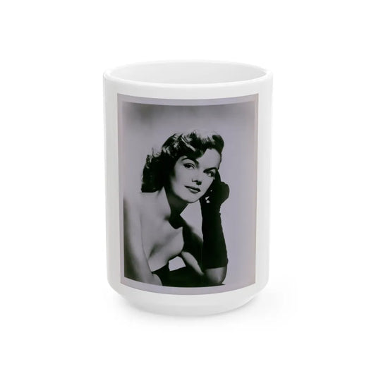 Helene Hayden #21 (Vintage Female Icon) White Coffee Mug-15oz-Go Mug Yourself