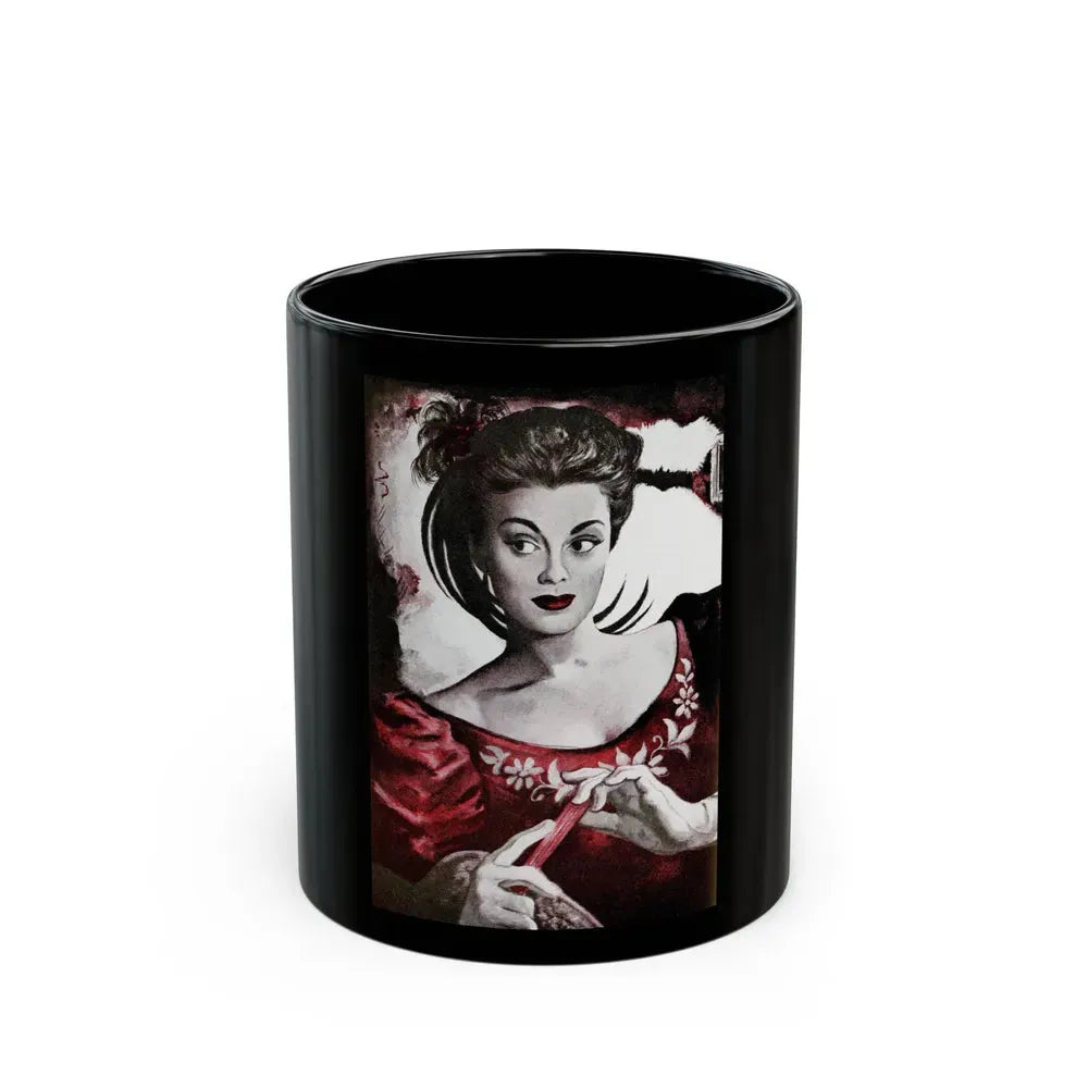 Bedelia, Good Housekeeping, September 1944 - Black Coffee Mug 11oz - Go Mug Yourself