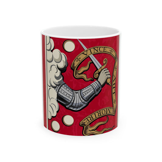 Bedford Minutemen Flag 1775 (United States) White Coffee Mug-11oz-Go Mug Yourself