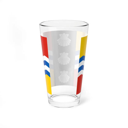 Bedfordshire County Flag (England) Pint Glass 16oz - Go Mug Yourself