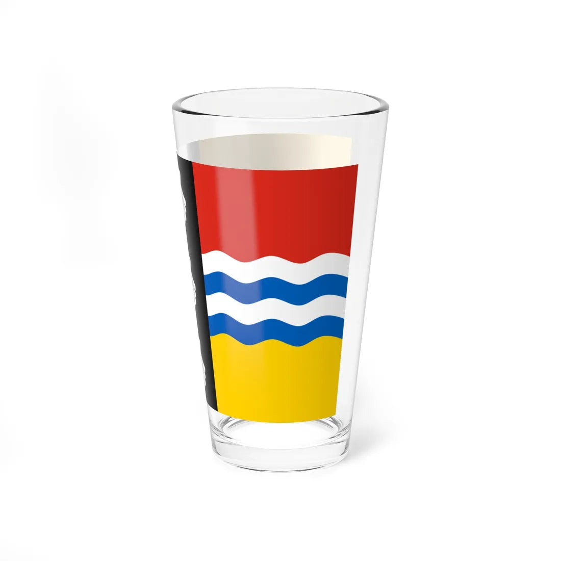 Bedfordshire County Flag (England) Pint Glass 16oz - Go Mug Yourself