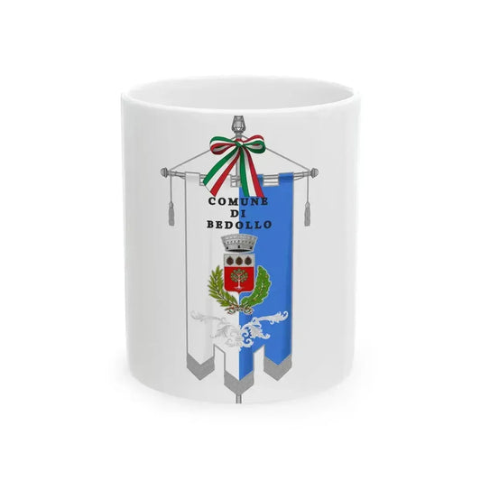 Bedollo-Gonfalone (Italy) White Coffee Mug 11oz - Go Mug Yourself