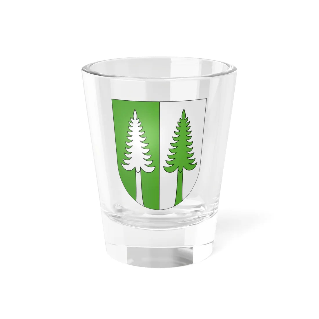 Bedretto-coat of arms (Switzerland) (Coat of Arms) Shot Glass 1.5oz 1.5oz - Go Mug Yourself