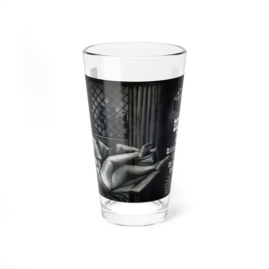 Bedroom Ballot, Sultry magazine, No. 1 - 1964 (Magazine Illustration) Pint Glass 16oz 16oz - Go Mug Yourself