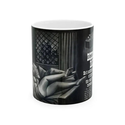 Bedroom Ballot, Sultry magazine, No. 1 - 1964 - White Coffee Mug 11oz - Go Mug Yourself