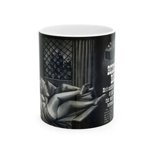 Bedroom Ballot, Sultry magazine, No. 1 - 1964 - White Coffee Mug 11oz - Go Mug Yourself