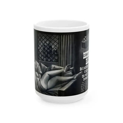 Bedroom Ballot, Sultry magazine, No. 1 - 1964 - White Coffee Mug 15oz - Go Mug Yourself
