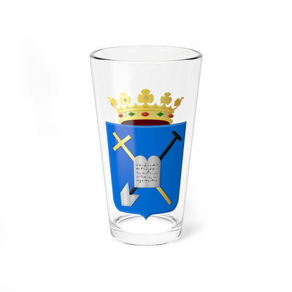 Bedum wapen (Netherlands) (Coat of Arms) Pint Glass 16oz 16oz - Go Mug Yourself