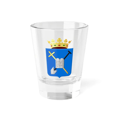 Bedum wapen (Netherlands) (Coat of Arms) Shot Glass 1.5oz 1.5oz - Go Mug Yourself
