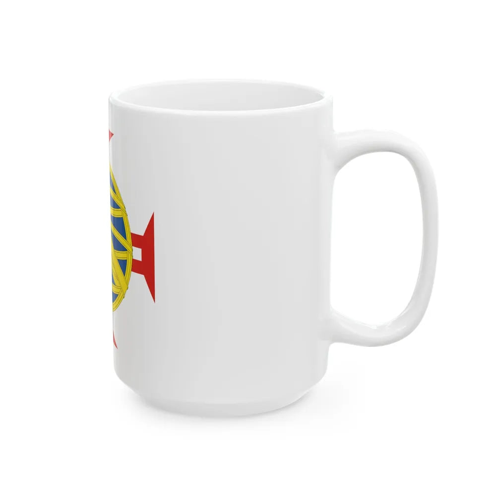 Coat of arms of the Provincia Cisplatina - White Coffee Mug-Go Mug Yourself