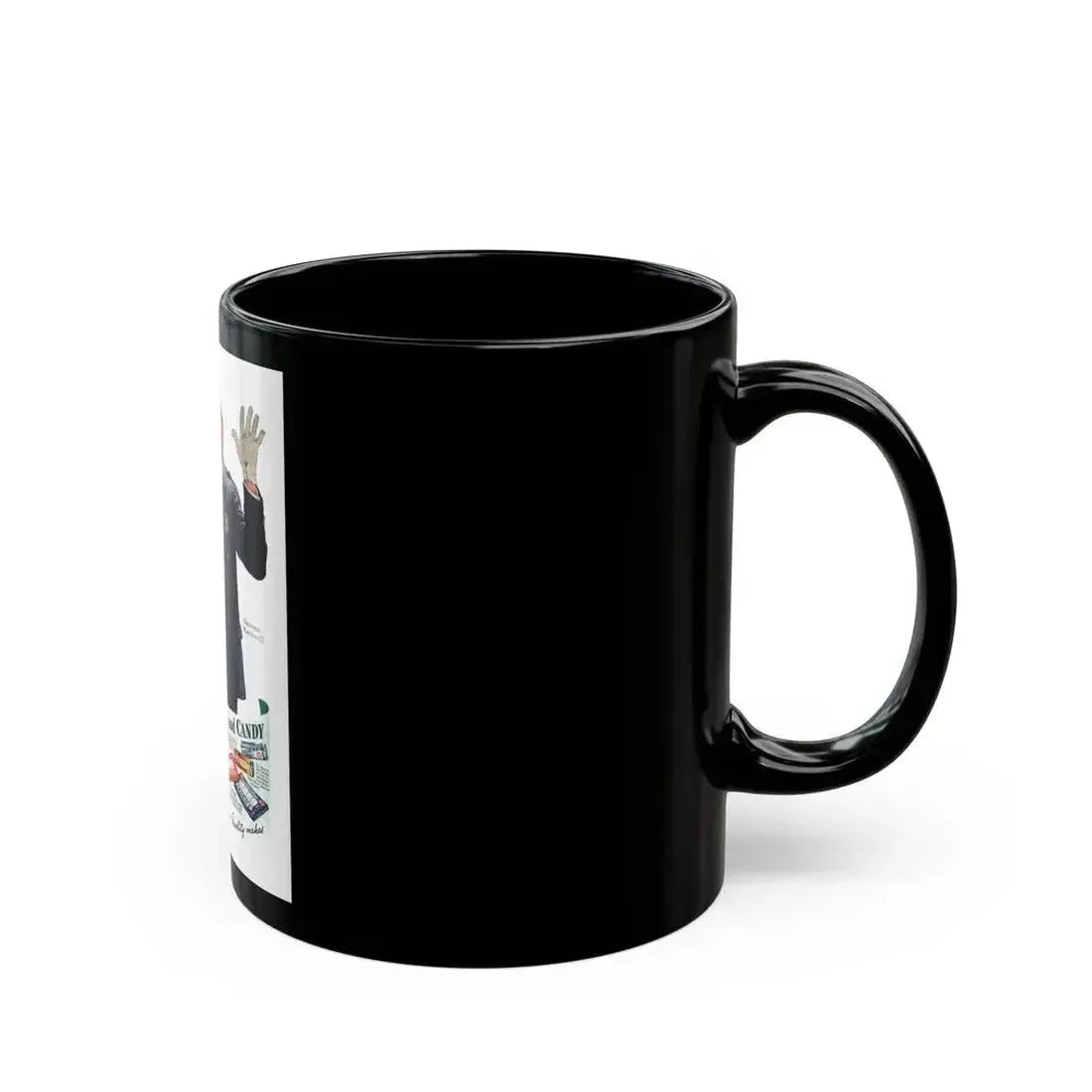 Beech-Nut Gum and Candy ad, The American Magazine, June 1937 - Black Coffee Mug - Go Mug Yourself