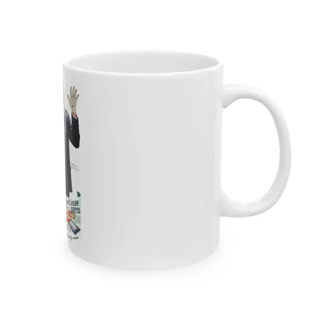 Beech-Nut Gum and Candy ad, The American Magazine, June 1937 - White Coffee Mug - Go Mug Yourself