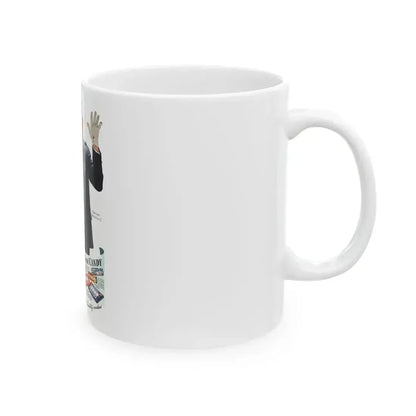 Beech-Nut Gum and Candy ad, The American Magazine, June 1937 - White Coffee Mug - Go Mug Yourself