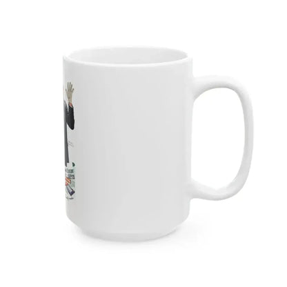 Beech-Nut Gum and Candy ad, The American Magazine, June 1937 - White Coffee Mug - Go Mug Yourself