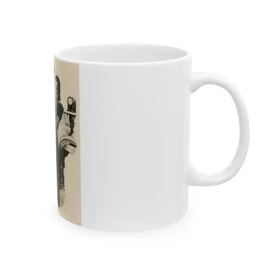 Beechnut Gum ad illustration, 1938 - White Coffee Mug - Go Mug Yourself