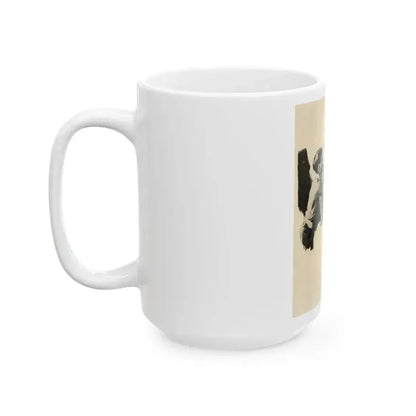 Beechnut Gum ad illustration, 1938 - White Coffee Mug - Go Mug Yourself