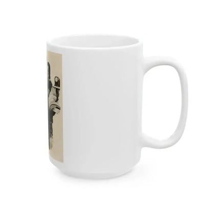 Beechnut Gum ad illustration, 1938 - White Coffee Mug - Go Mug Yourself