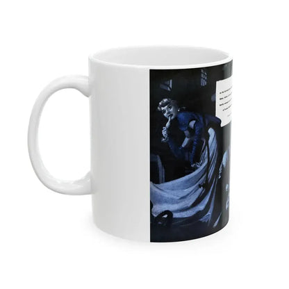 Beer and Corpses, Argosy, May 1949 - White Coffee Mug - Go Mug Yourself