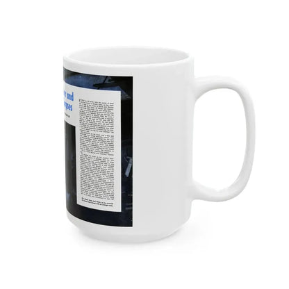 Beer and Corpses, Argosy, May 1949 - White Coffee Mug - Go Mug Yourself