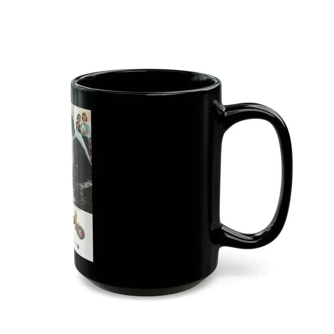 Beer Belongs - Enjoy It, Woman's Home Companion, May 1948 - Black Coffee Mug - Go Mug Yourself